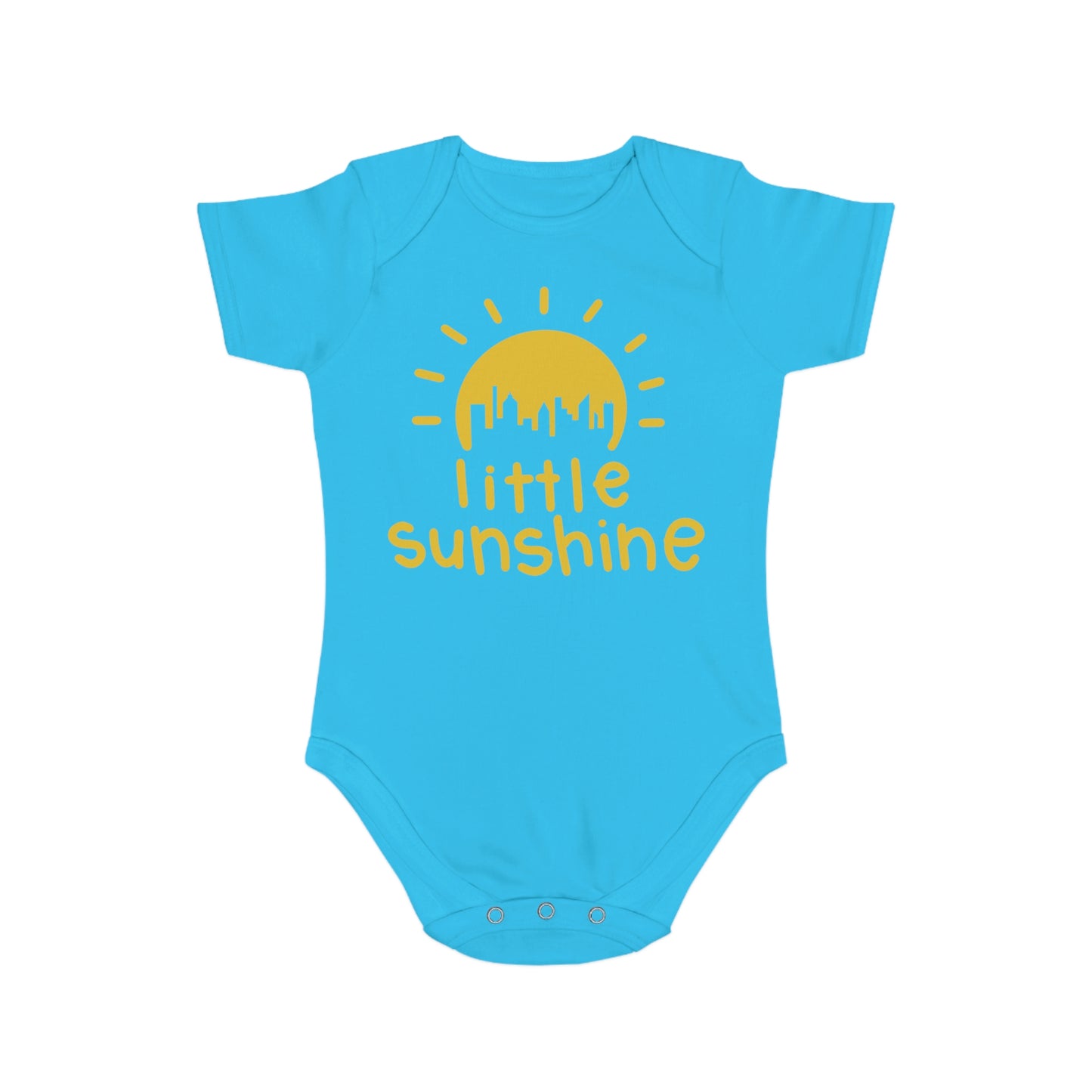 Little Sunshine Short Sleeve Baby Bodysuit
