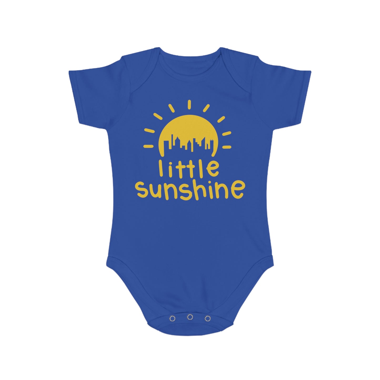 Little Sunshine Short Sleeve Baby Bodysuit