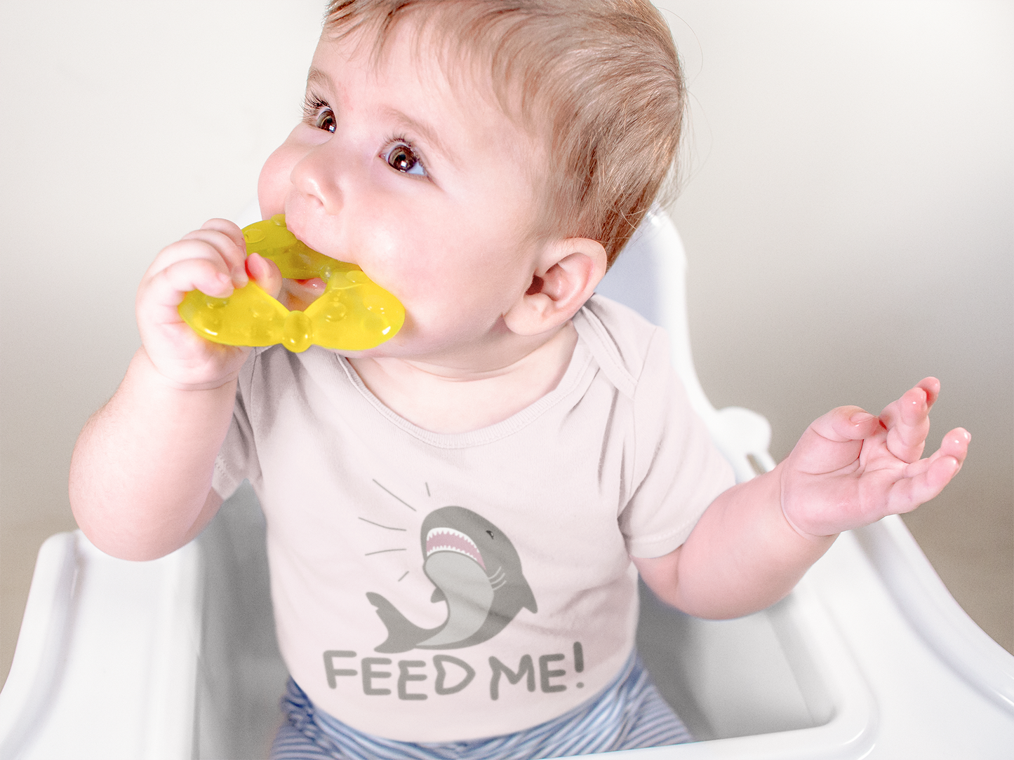 Hungry Shark Baby Short Sleeve Onesie®