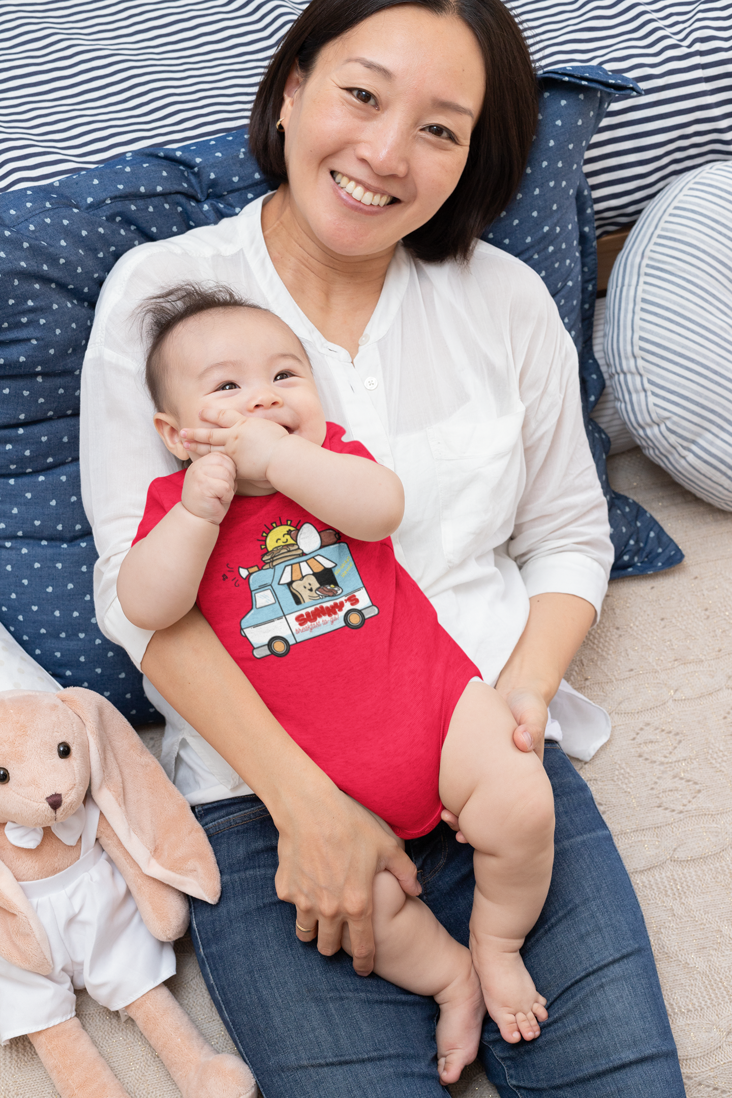 Sunny’s Breakfast Short Sleeve Baby Bodysuit