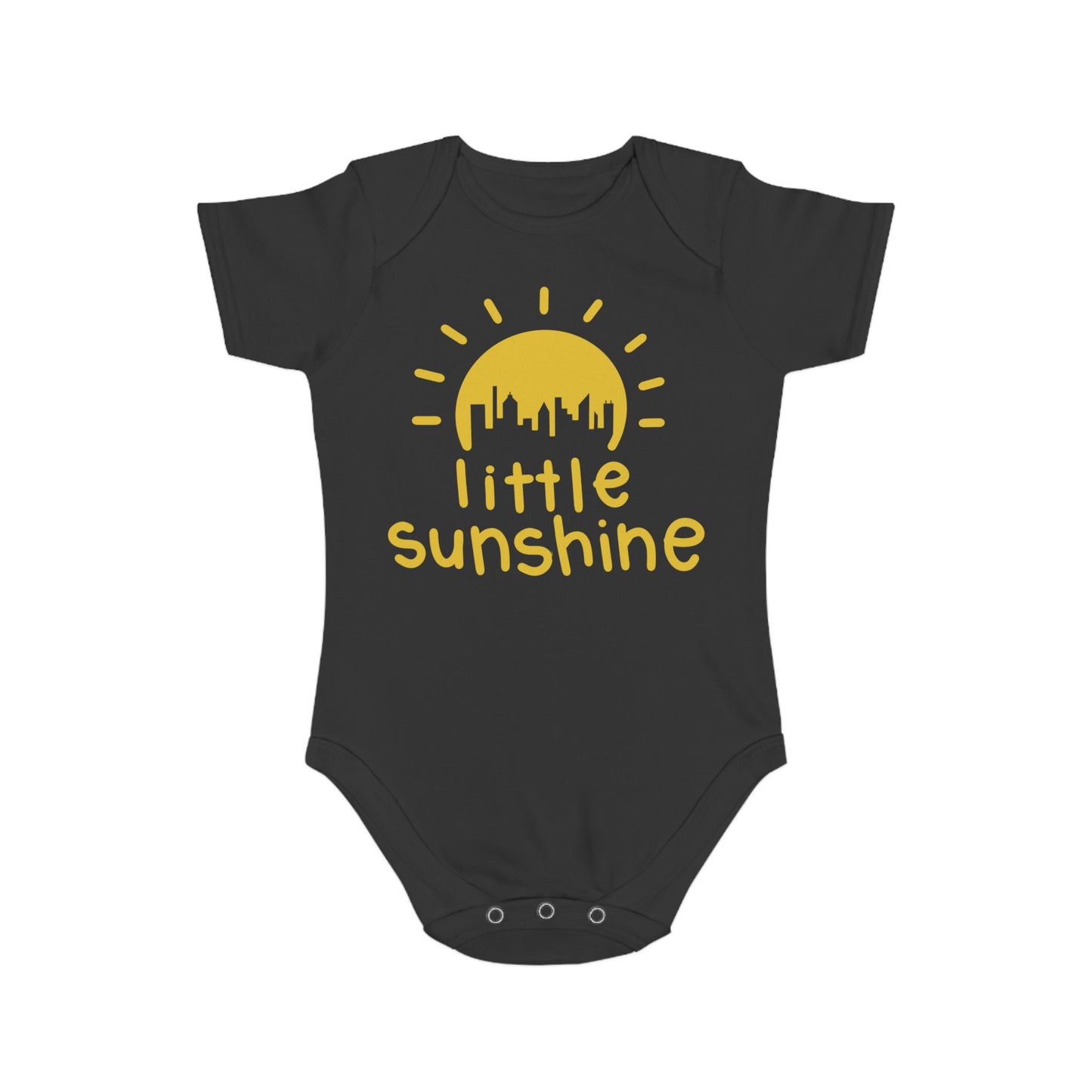 Little Sunshine Short Sleeve Baby Bodysuit