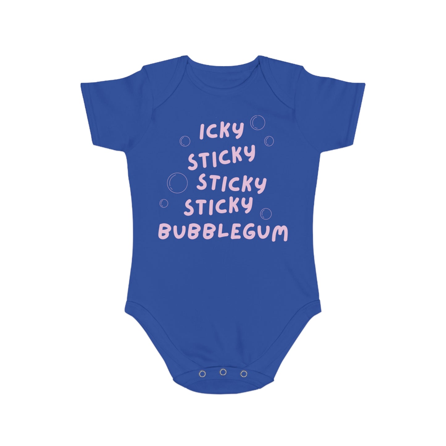 Icky Sticky Short Sleeve Baby Bodysuit