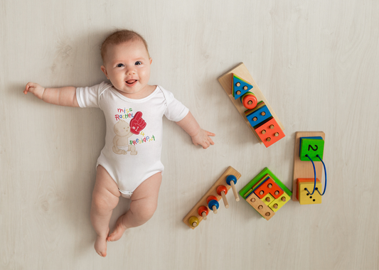 Miss Rachel 4 Prez Short Sleeve Baby Bodysuit