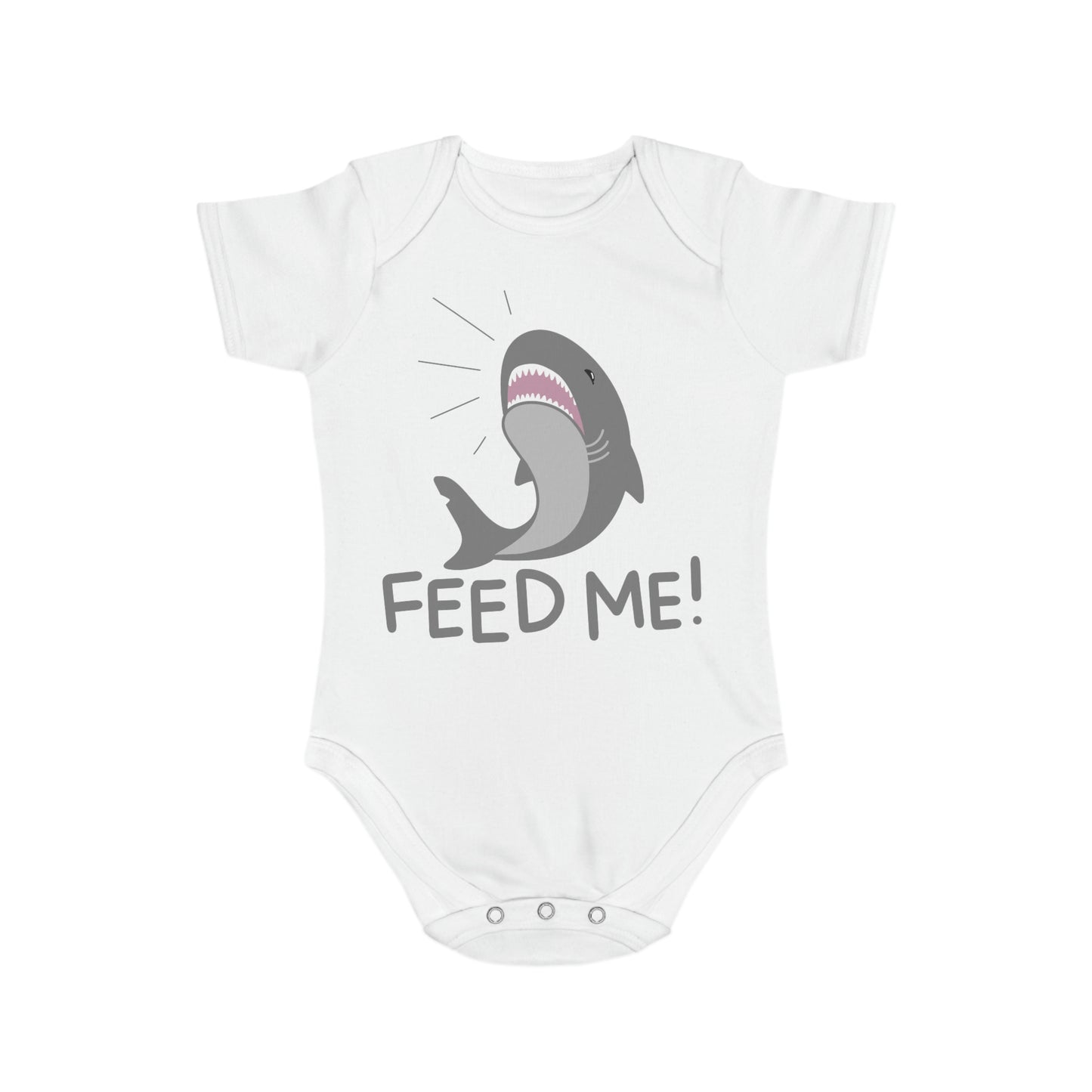 Hungry Shark Baby Short Sleeve Onesie®