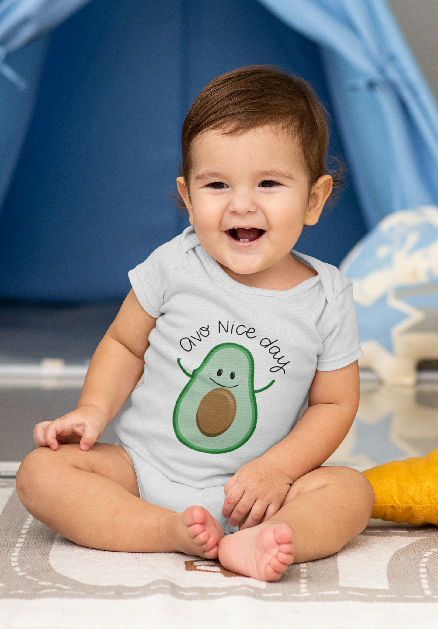 Avo Nice Day Baby Short Sleeve Onesie®