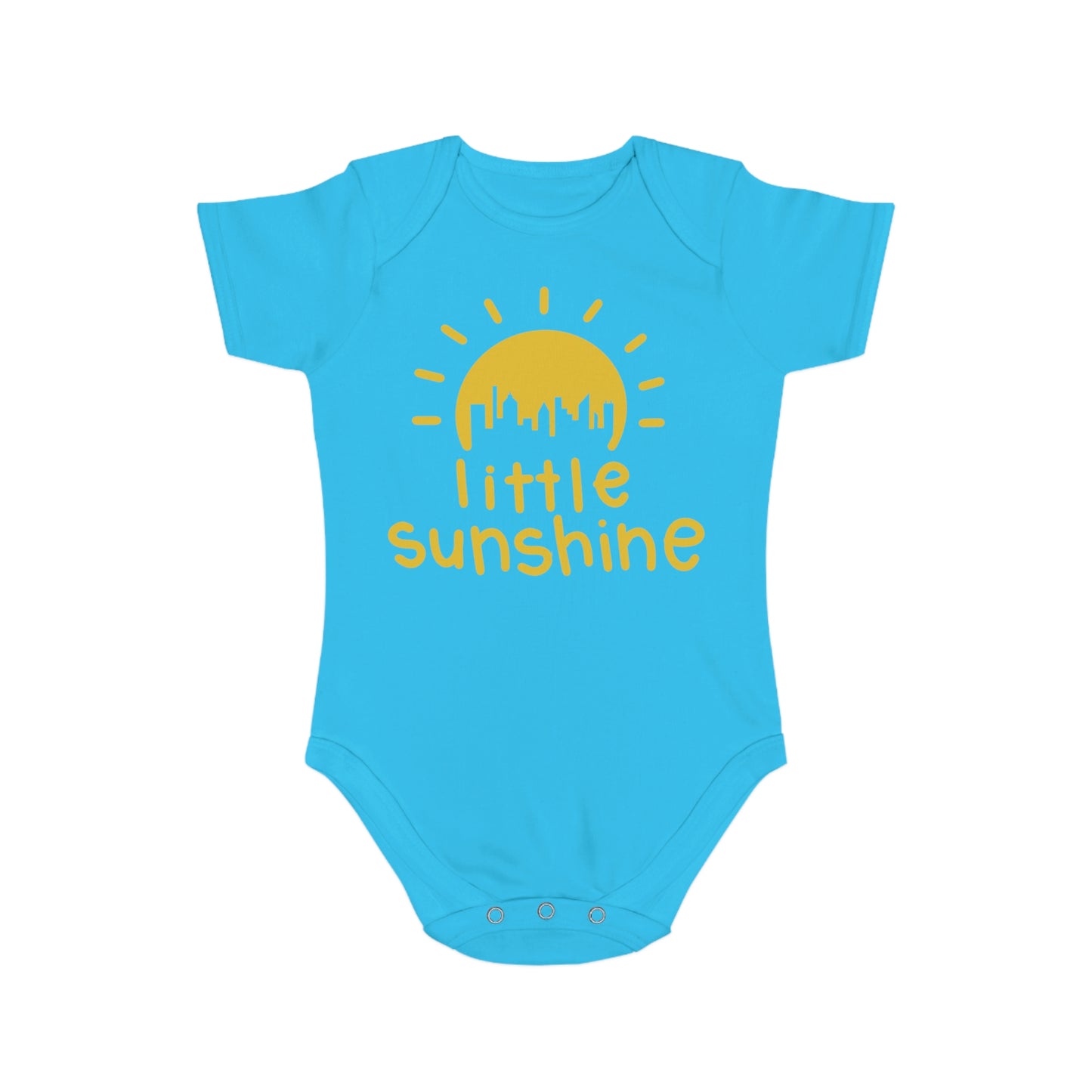 Little Sunshine Short Sleeve Baby Bodysuit