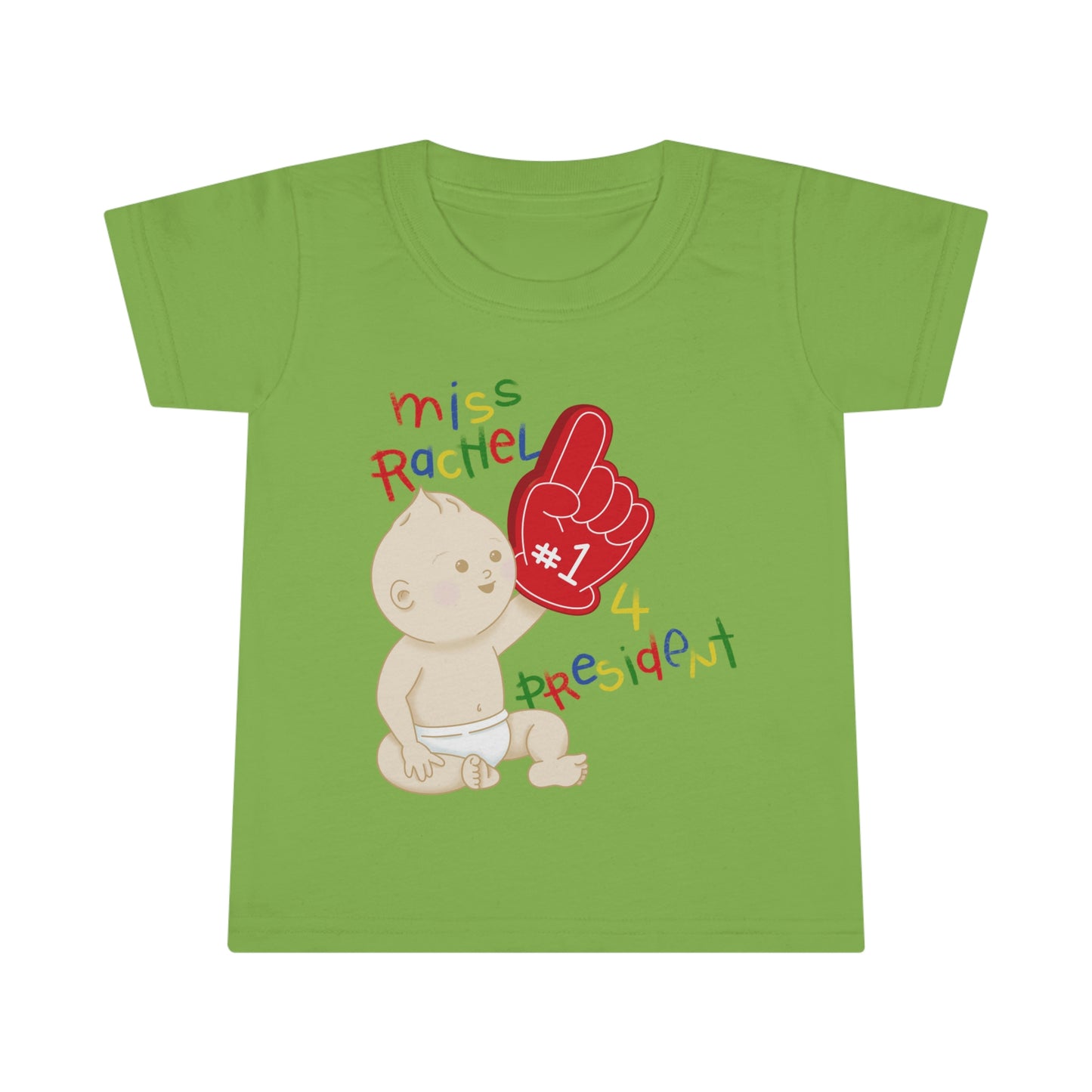 Miss Rachel 4 Prez Toddler T-shirt