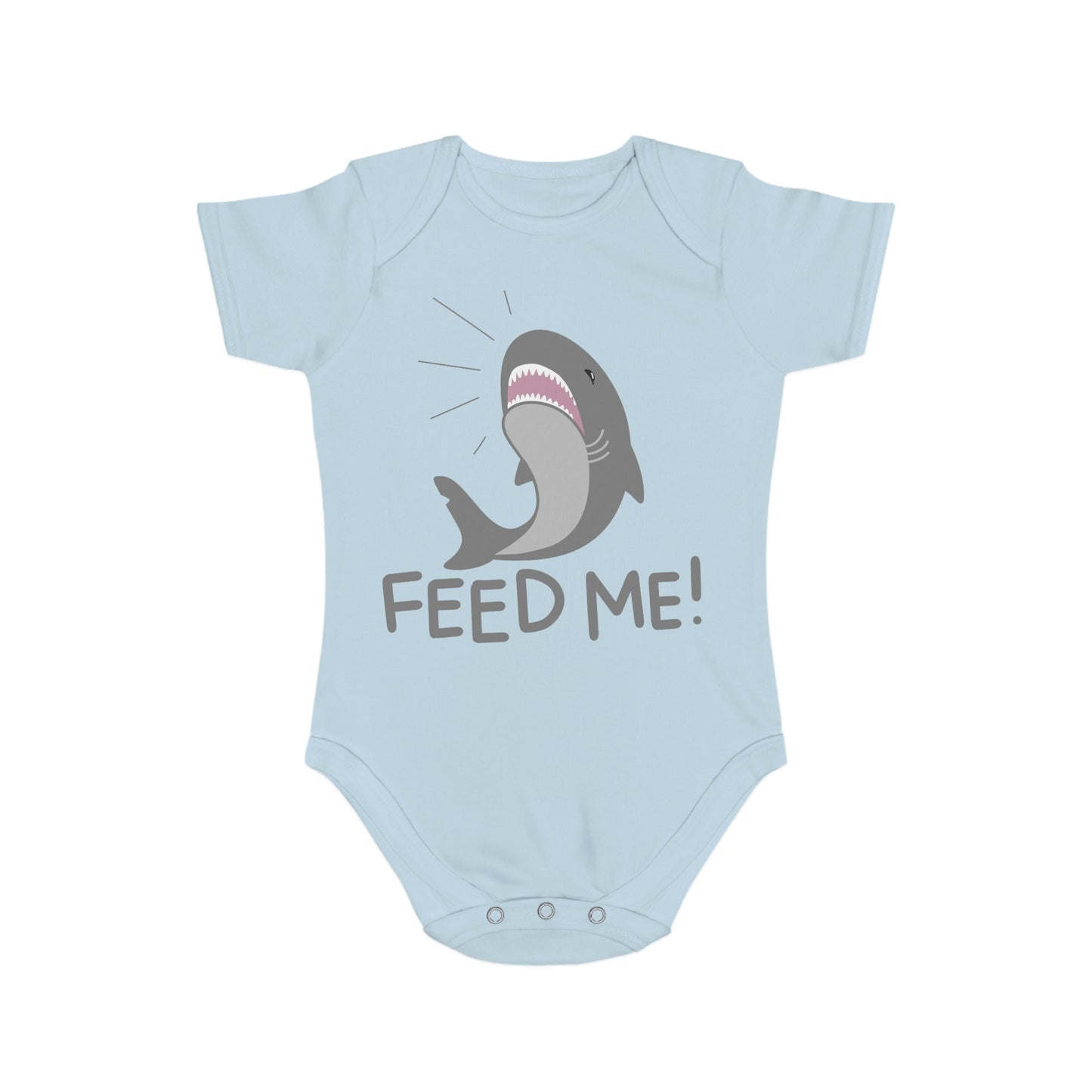 Hungry Shark Baby Short Sleeve Onesie®