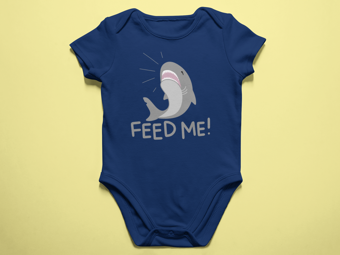 Hungry Shark Baby Short Sleeve Onesie®