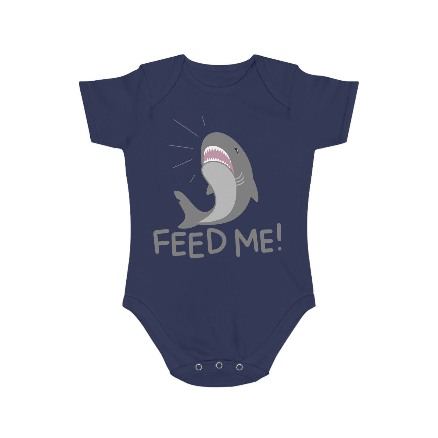 Hungry Shark Baby Short Sleeve Onesie®